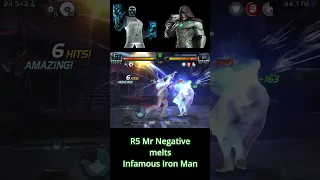 R5 Mr Negative MELTS iDoom!!! Marvel Contest of Champions