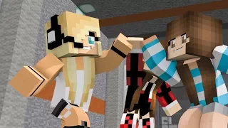 NEW MINECRAFT SONG! "Girlfriends" Nemesis Part 4  Spiderman, Psycho Girl, Iron Man and Batman!