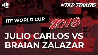 Julio Carlos vs Braian Zalazar | ITF Taekwon-Do World Cup 2018