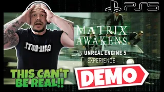 I Explored The Matrix  Awakens:  An Unreal Engine 5 (DEMO) and its INSANE