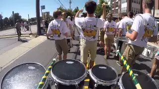 Damascus HS Drumline Labor Day Parade 2015