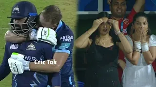 David Miller Kiss Rahul Tewatia When Rahul Tewatia Hit 2 Sixes In Last Over
