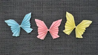 Papier Origami SCHMETTERLING | Paper BUTTERFLY Origami | Tutorial DIY by ColorMania