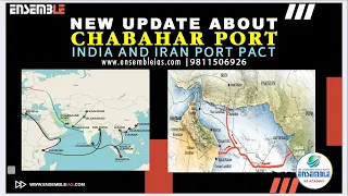 NEW UPDATE ABOUT CHABAHAR PORT  - INDIA AND IRAN PORT PACT