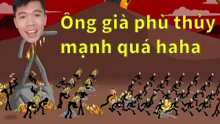 Người Que Đại Chiến Cổ Điển #3: Ông Già Phù Thủy Chiến Đấu Với Người Que Khổng Lồ | Stick War Legacy