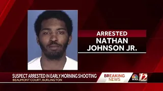 Shooting suspect arrested, victim identified in Burlington shooting