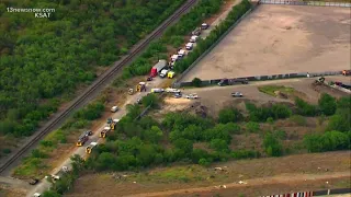 Nearly 50 people found dead in Texas tractor-trailer