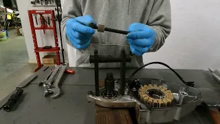 Using a Blind Bearing Puller