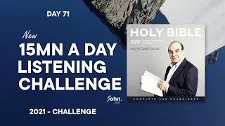 15 Minute A Day Listening Challenge (Part I) - Day 71 | NIVUK Audio Bible