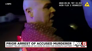 Bodycam video shows prior arrest of public official accused of killing Las Vegas journalist