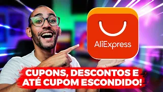 CORRE! PROMO no ALIEXPRESS com CUPOM ESCONDIDO! Vários descontos, CUPONS e PROMOÇÕES!