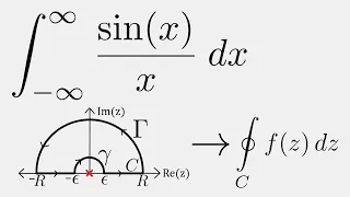 Complex Analysis: Integral of sin(x)/x using Contour Integration