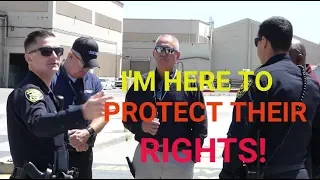 NORTHROP GRUMMAN (Employees Owned by HDCW and Cops) w/Sally Smith, 1st Amendment Audit