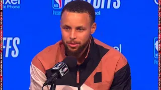 Stephen Curry Talks Game 3 Win vs Kings, Postgame Interview