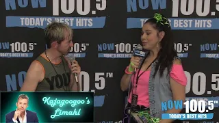 Vicki Oh Interviews Limahl Of Kajagoogoo Backstage At Back To The 80s