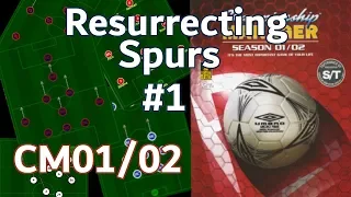 CM0102 - NOSTALGIA GAMING - Resurrecting Spurs - CM0102 Lets Play - Championship Manager Vanilla