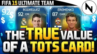 TRUE VALUE OF A TOTS! - FIFA 15 Ultimate Team