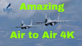 The Power of the MiG-29 Fulcrum on Full Display: Bulgarian and Polish Pilots in Action