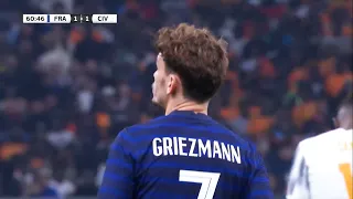 Antoine Griezmann vs Cote d’Ivoire – Friendly (25/3/2022) - HD