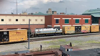 Delaware and Lackawanna Alcos Coming Into Scranton on DL-1