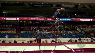 BROWN Georgia-Rose (AUS) - 2018 Artistic Worlds, Doha (QAT) - Qualifications Uneven Bars