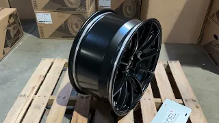 Product Highlight: Satin Black 19x9.5 +29 APEX SM-10RS for Tesla Model 3 + Model Y