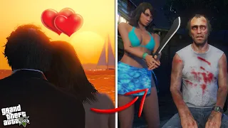 TREVOR falls in LOVE with a MURDERER (GTA 5 Mods)