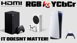 HDMI - RGB vs YCbCr 4:2:2 / 4:2:0 - It Really Doesn't Matter !