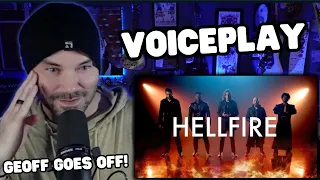 Metal Vocalist First Time Reaction - HELLFIRE - VoicePlay (acapella) ft J.None