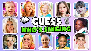 Guess Who Is Singing | Diana, Roma, Gaby and Alex, Tim and Essy, Jannie   YOUTUBER KID TEEN