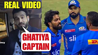 irfan pathan angry on hardik pandya captaincy against mumbai indians | mivscsk | csk vs mi