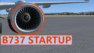 PMDG 737 Startup Procedure Explained In Easy Steps  [1080HD]