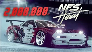 🚔HIDDEN NSX CUSTOMIZATION & 2 MILLION REP WITH NO HUD! - Need for Speed Heat (High Stakes)