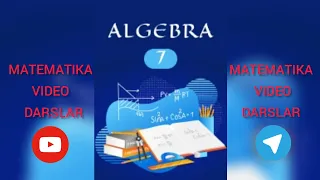 7-sinf | Algebra | 20-dars | Kvadratlar ayirmasi formulasi.