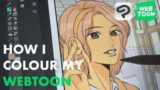 HOW I COLOUR MY WEBTOON CHARACTERS