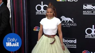 Janet Jackson at Billboards ahead of receiving Icon Award - Daily Mail