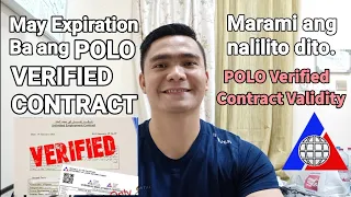 MAY EXPIRATION BA ANG POLO VERIFIED CONTRACT | POLO VERIFIED CONTRACT VALIDITY.