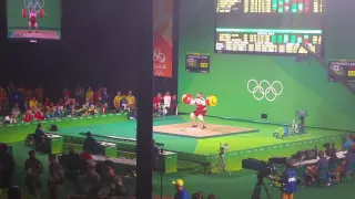 Talakhadze 473kg total new WR and OR at Rio Olympics