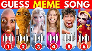 🎵🔥GUESS MEME & WHO'S DANCING🎤Salish Matter, Tenge Tenge, MrBeast, Elsa, Panda, Lay Lay, King Ferran