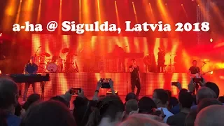 A-HA live @ Sigulda, Latvia 17.07.2018.