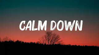 Rema, Selena Gomez - Calm Down (Lyrics) | Naughty Boy, Sam Smith, Marshmello, Anne Marie,... Mix L