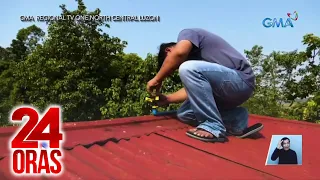 Water sprinkler sa bubong, diskarte ng isang taga-Pangasinan to beat the heat | 24 Oras