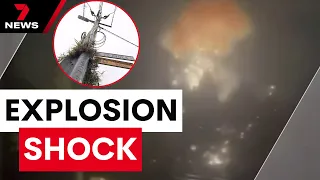 Mystery blast triggers power outages across Melbourne’s inner west | 7 News Australia