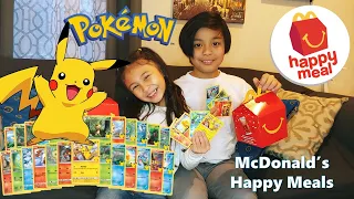 McDonald's Pokemon Happy Meal 2021 Unboxing ║Josh&Sarah