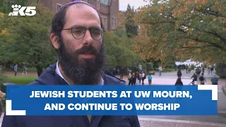 Jewish students at UW mourn, and continue to worship, amid Israel-Hamas conflict