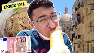 Malta'da 10 Euro ile Bir Gün Geçirmek! | Bu Ülke Çok Pahalı!