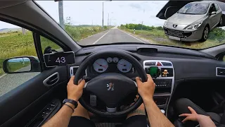 Peugeot 307 1.6 HDi 2007 [109HP] - POV Test Drive