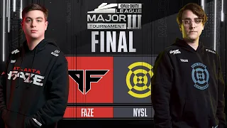 Major Final | Atlanta FaZe vs New York Subliners | Stage III Major Tournament | Day 4