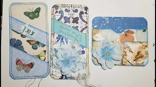 Journal Tags and Pocket Ideas - Use 6x6 Or 12x12 Or Scraps - #armslengthart