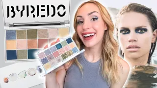 BYREDO MINERALSCAPES PALETTE 😧 Best cool toned eyeshadows of 2024??? 3 LOOKS! Review & Swatches